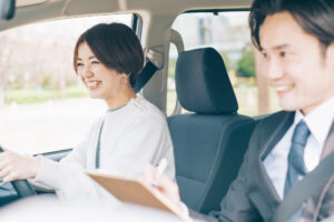 初心者やブランクのある方でも安心して受けられる出張ペーパードライバー講習のイメージ